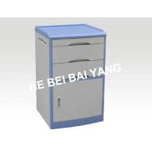 (C-102) ABS Bedside Cabinet with Blue Edge